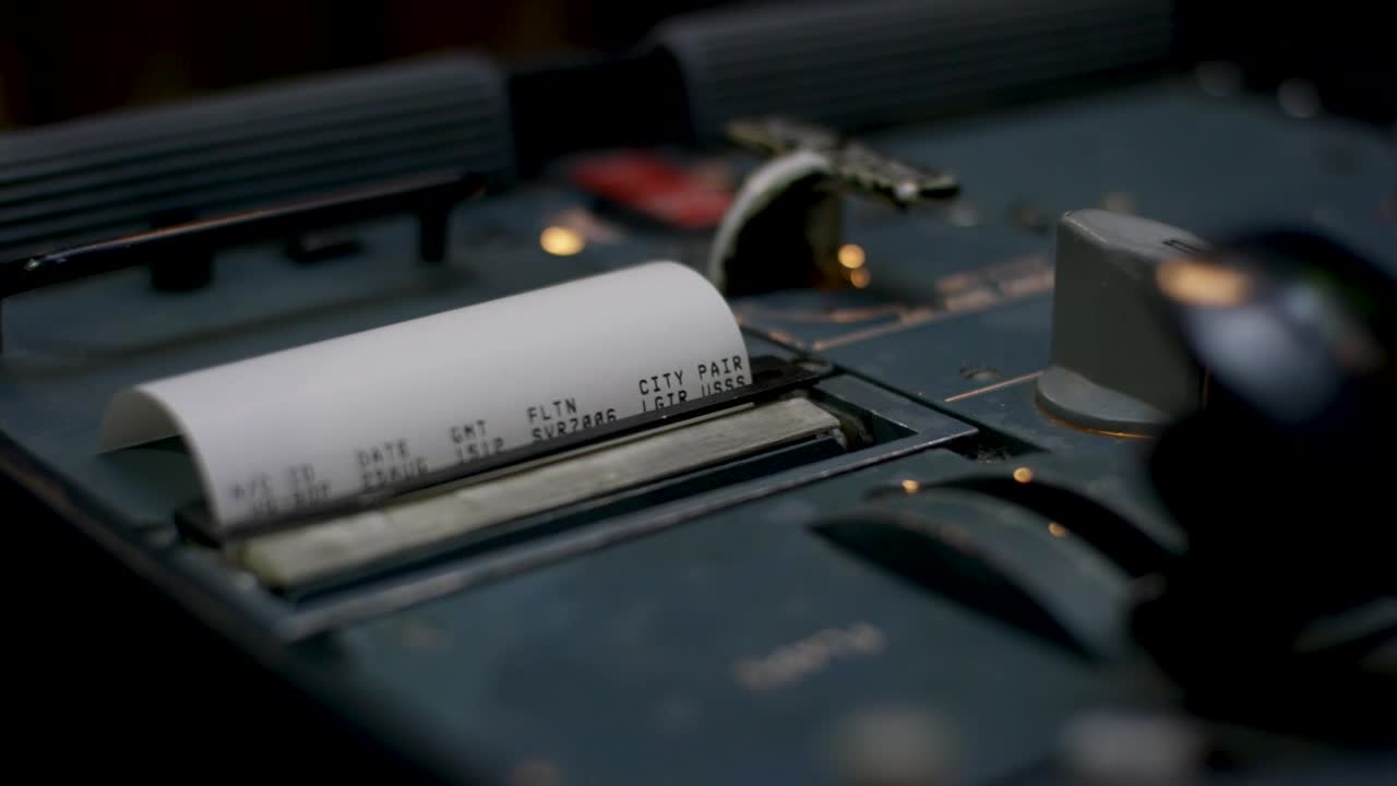 Video Stock Printing A Receipt Live Wallpaper Free