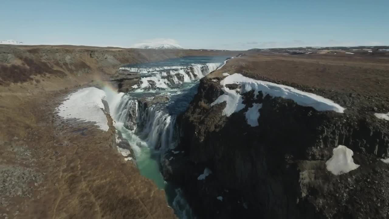 Free Stock Video River Cutting Through Mountains Live Wallpaper