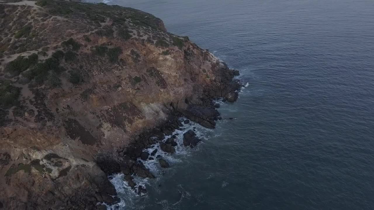 Free Stock Video Rocky Beach Shore Aerial Shot Live Wallpaper