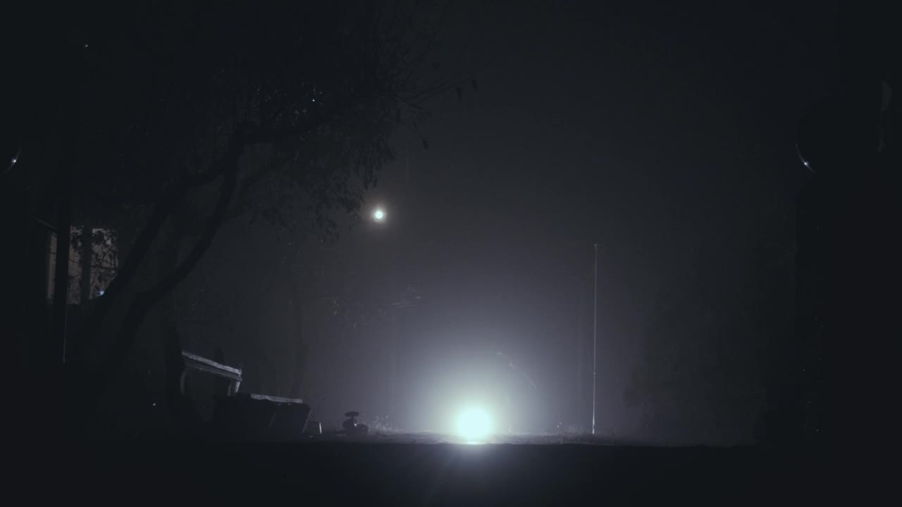 Free Stock Video Silhouette Of A Person With A Rifle In The Night Live Wallpaper
