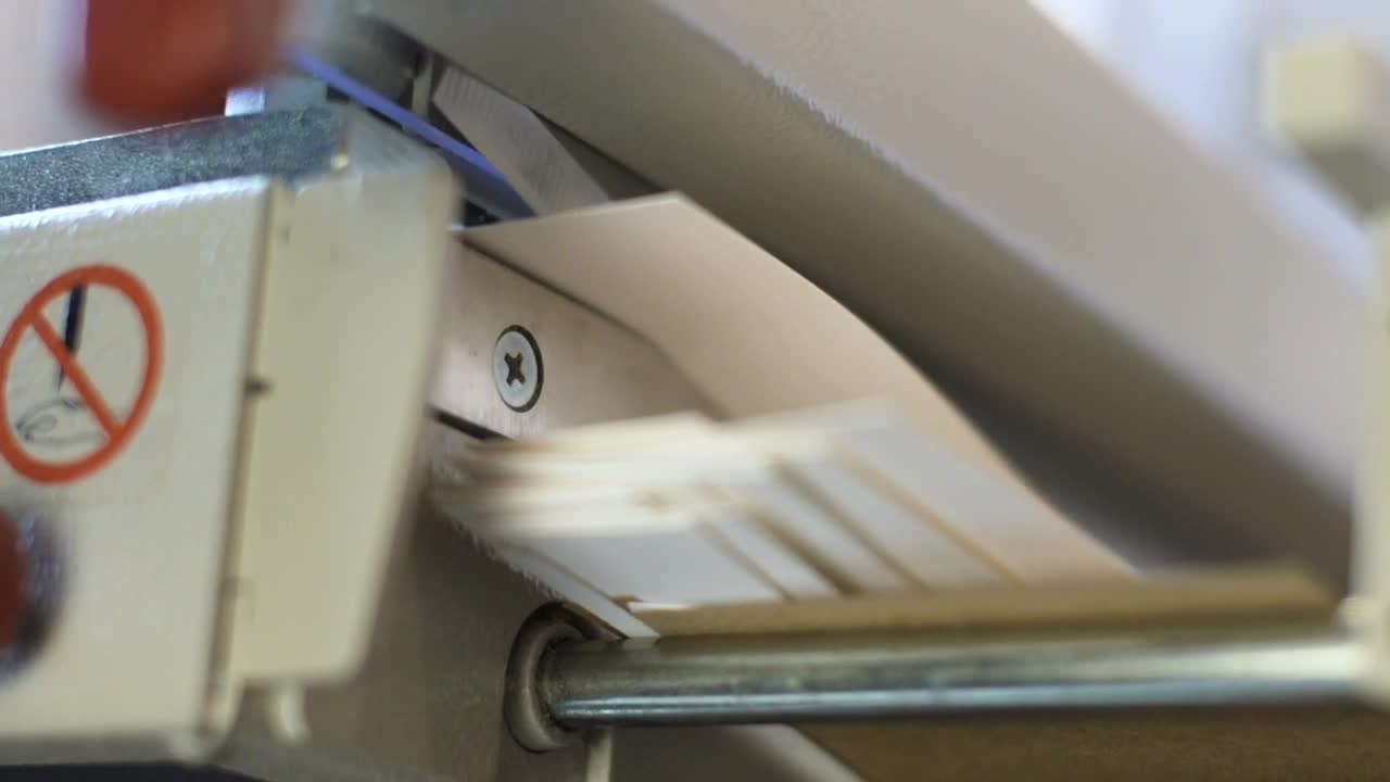Free Video Stock Slicing Paper We Cutting Equipment Live Wallpaper
