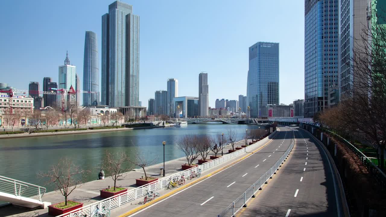 Free Video Stock time lapse of a chinese city road in daytime Live Wallpaper
