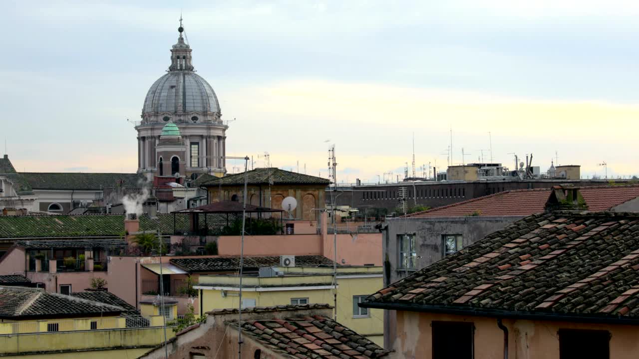 Free Video Stock timelapse across city rooftops Live Wallpaper