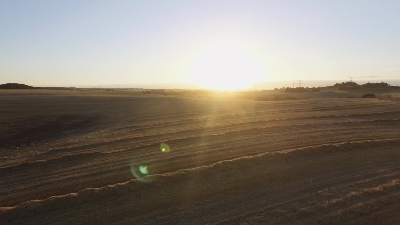 Free Video Stock tractor working on a field Live Wallpaper