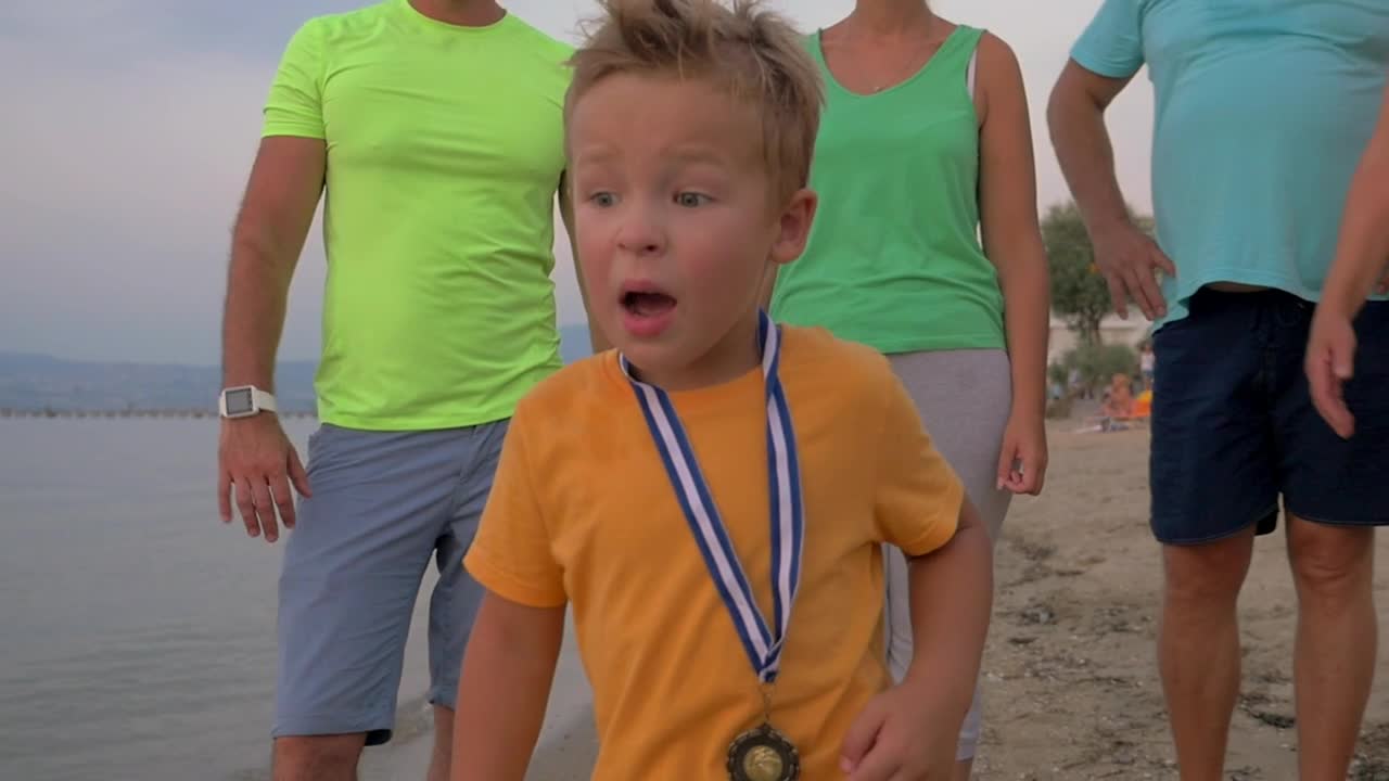   Stock Footage Winner Running With A Trophy Live Wallpaper