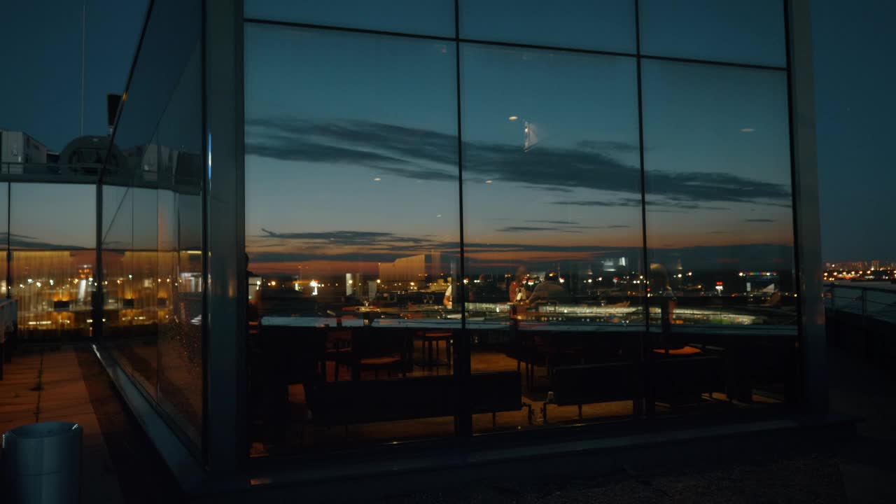   Stock Footage Window Reflection Of An Aircraft Taking Off Live Wallpaper