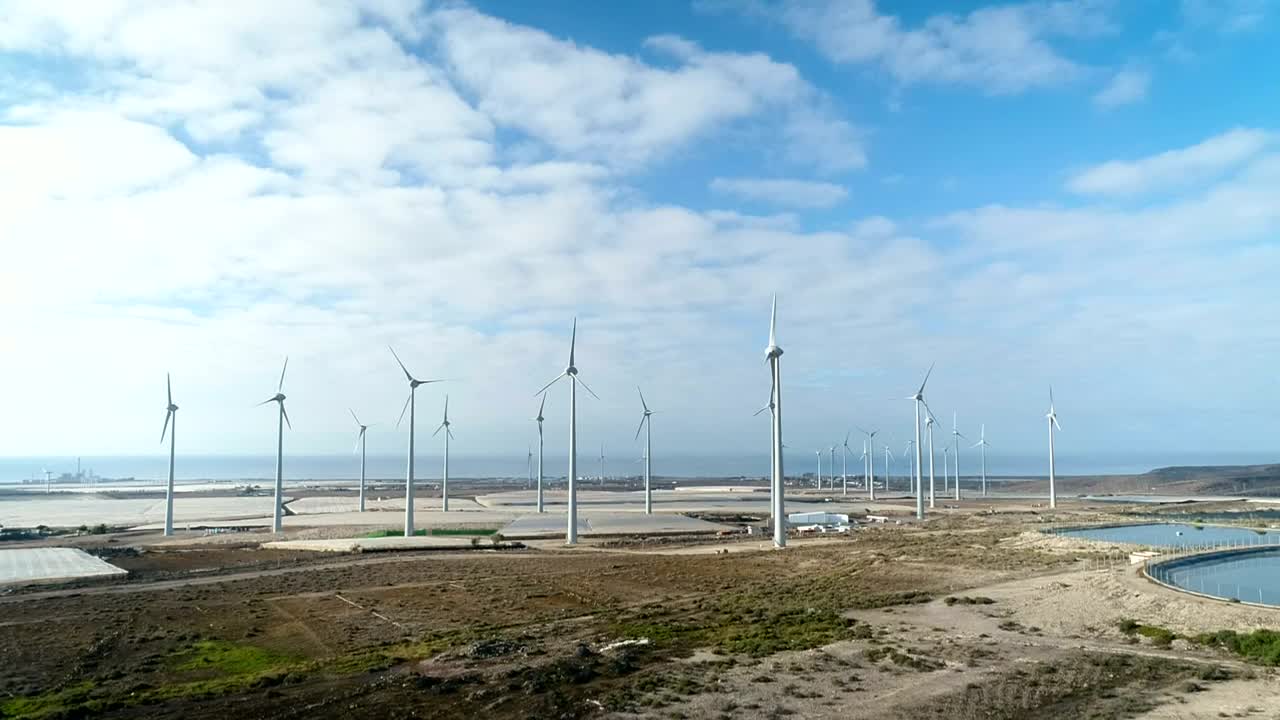   Stock Footage Wind Turbines Stopped Live Wallpaper