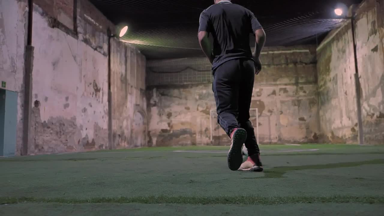   Stock Footage Urban Football Training Live Wallpaper