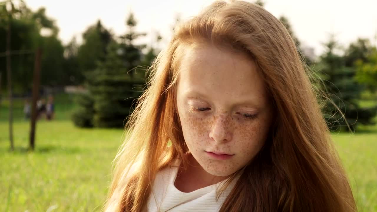 Stock Footage Young Girl With Hurt Feelings Live Wallpaper Free