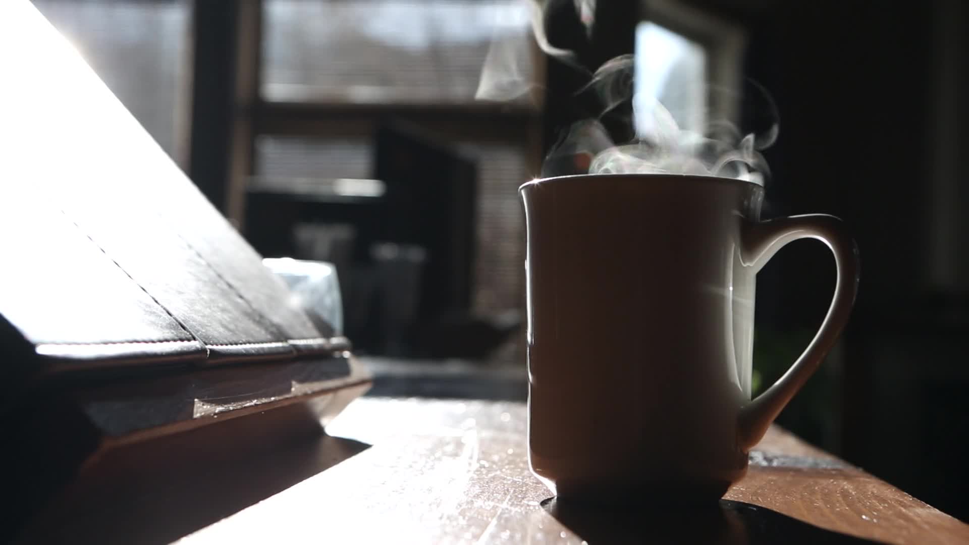 Ree Video Hot Cup Coffee Video Live Wallpaper