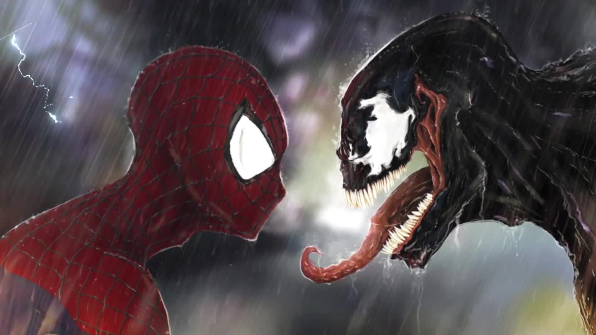 Cool Free SpiderMan Vs Venom Live Wallpaper