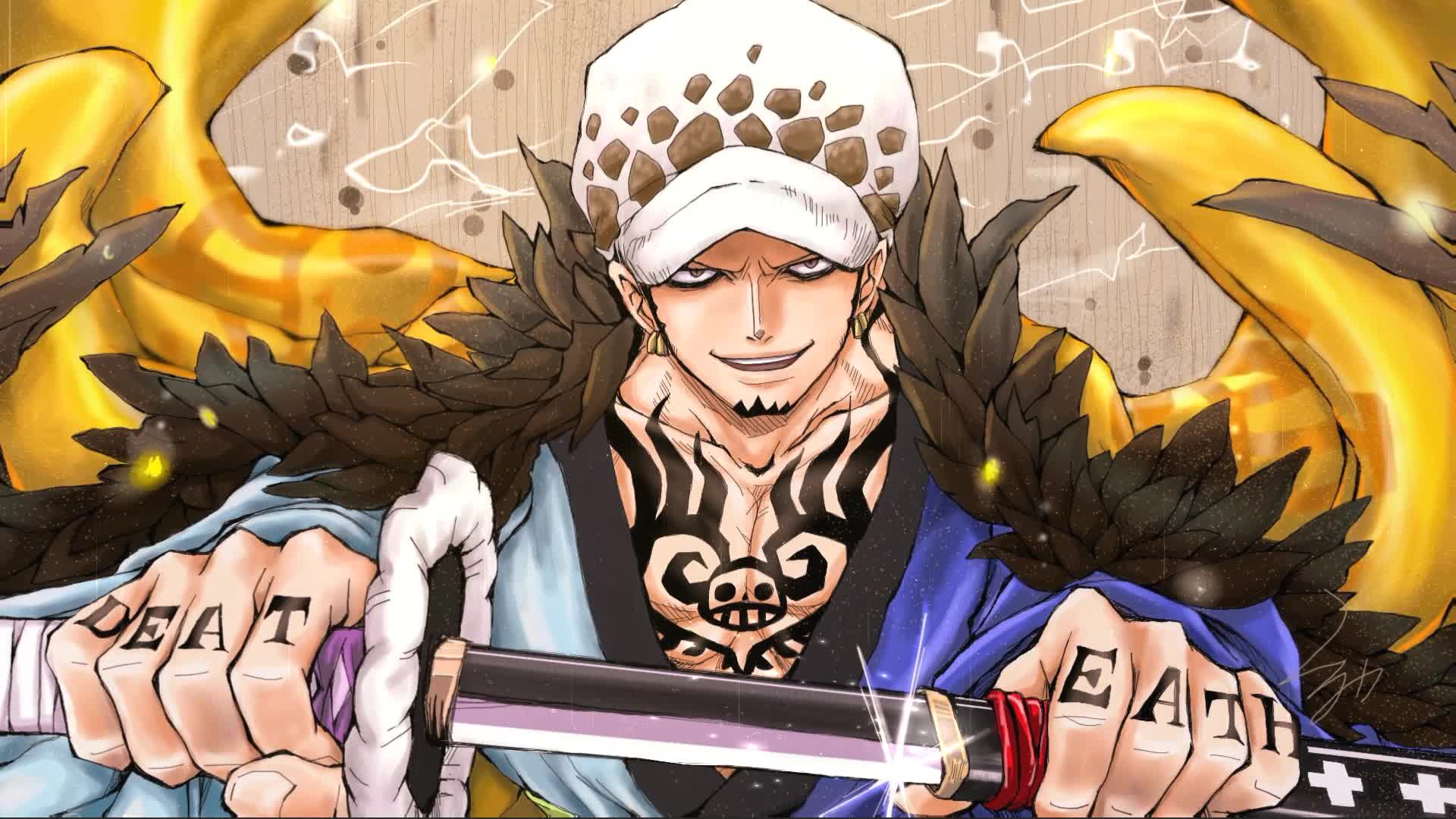 Trafalgar D Law From One Piece Live Wallpaper Anime
