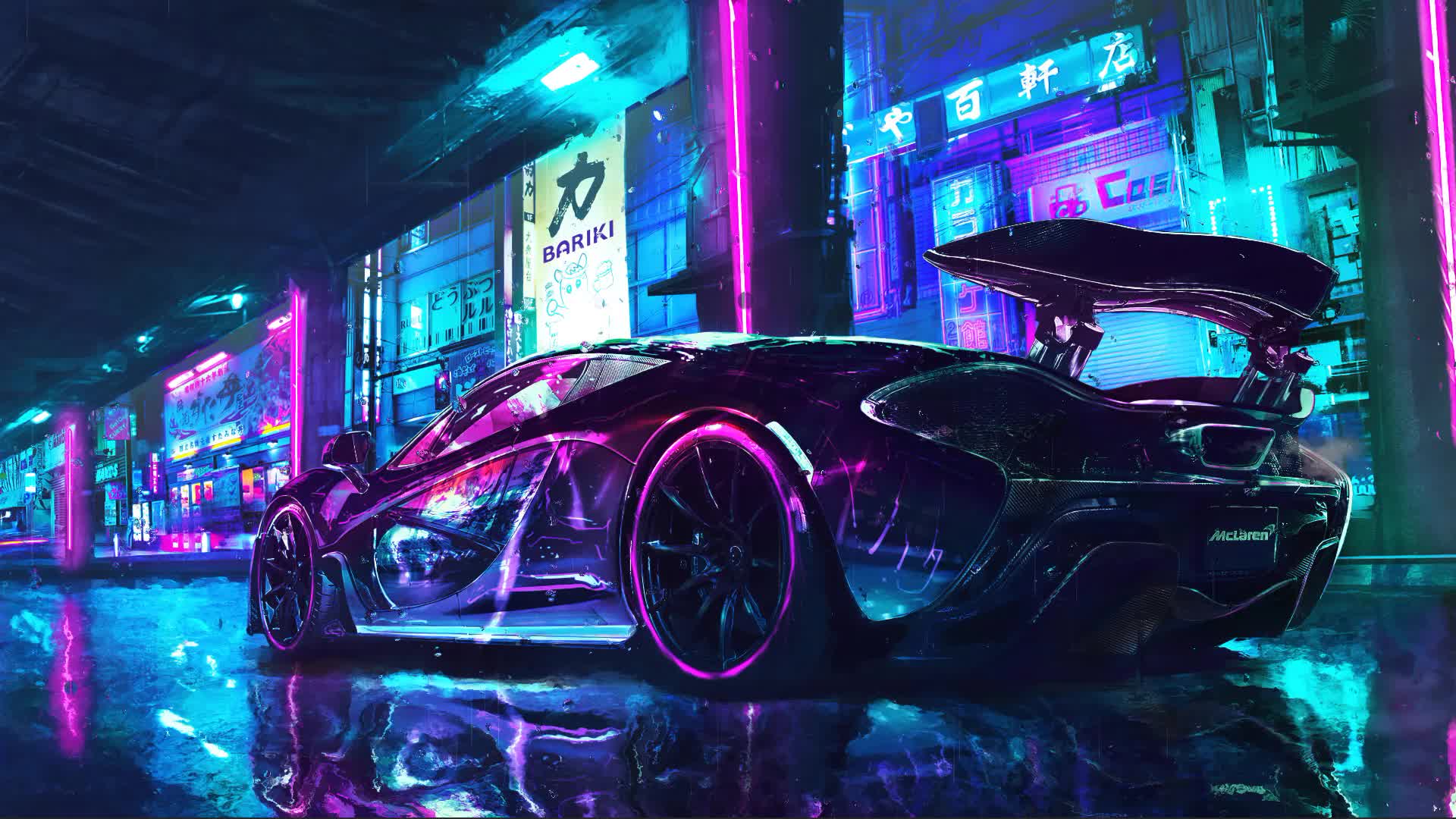 Mclaren Live Wallpaper Car