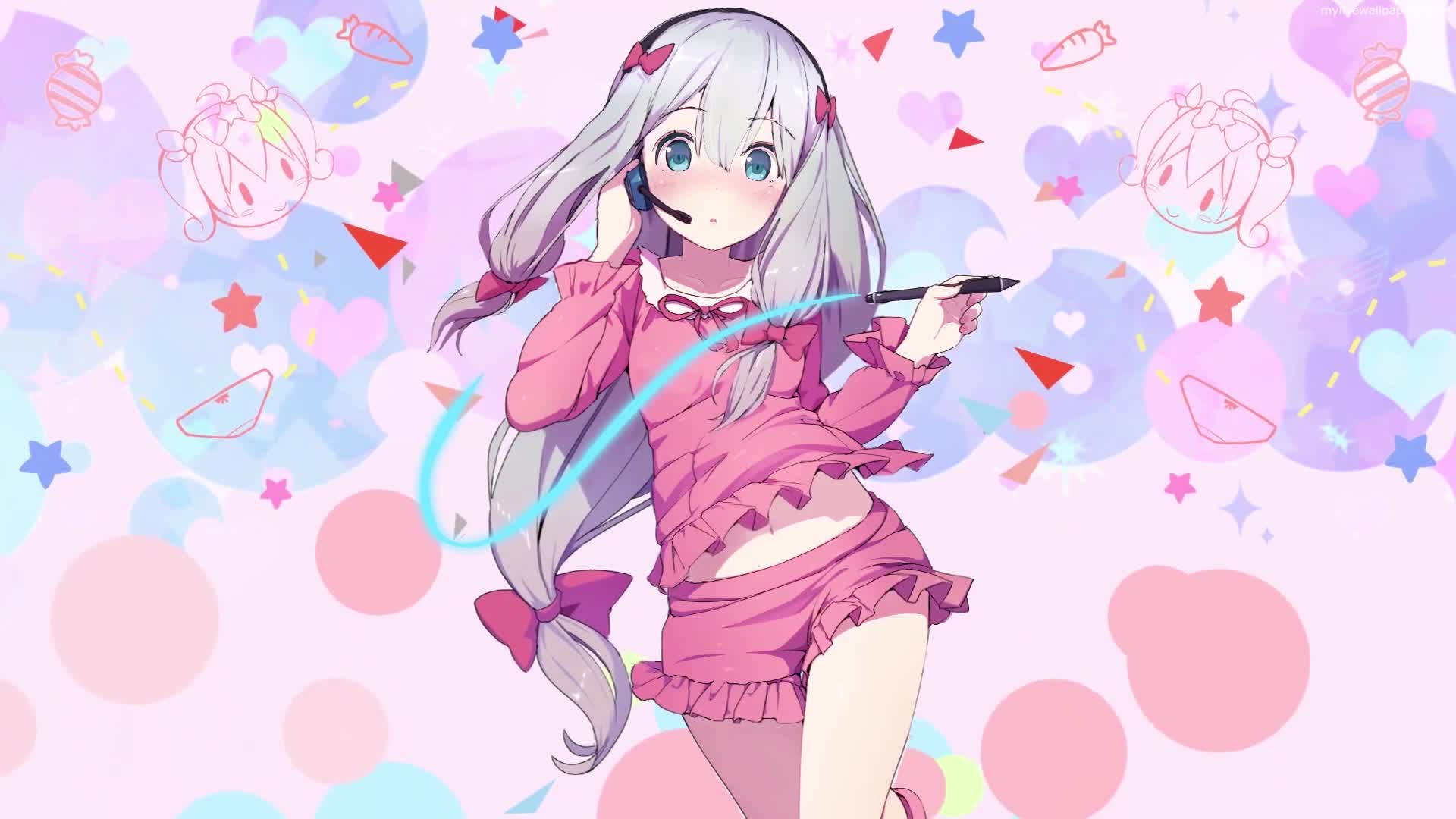 sagiri izumi eromanga sensei anime live wallpaper