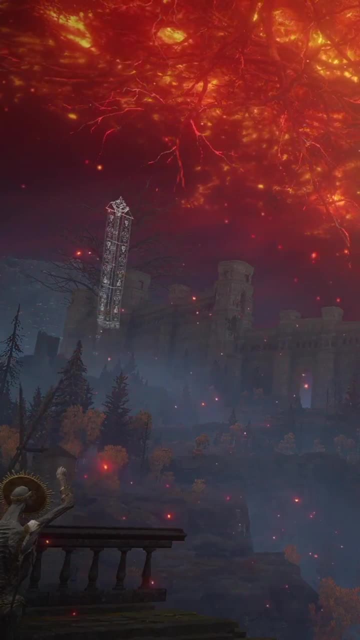 iPhone  Android Game Elden Ring Burning Erdtree 3 Live Wallpaper for Phone