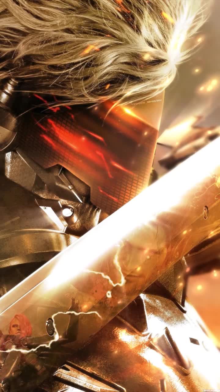 Metal Gear Solid Rising Revengeance Live Phone Wallpaper to iPhone and Android