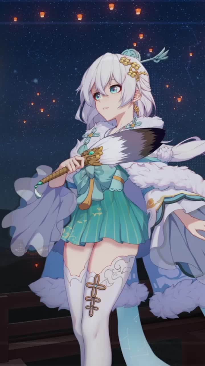 Live Phone Zhuge Kongming Lantern Honkai Impact 3rd Wallpaper To iPhone And Android