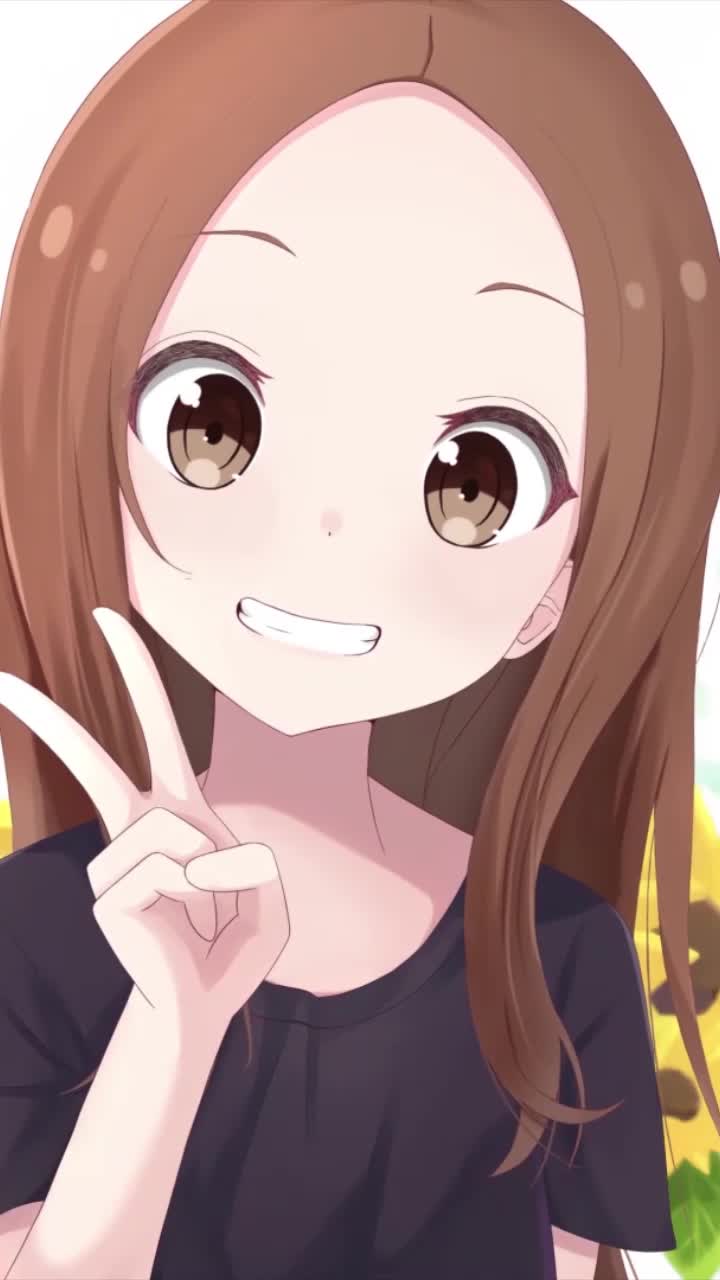 iPhone and Android Karakai Jouzu No Takagi San Live Phone Wallpaper