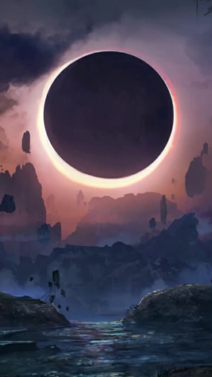 iPhone and Android Princess Mononoke Eclipse Live Phone Wallpaper