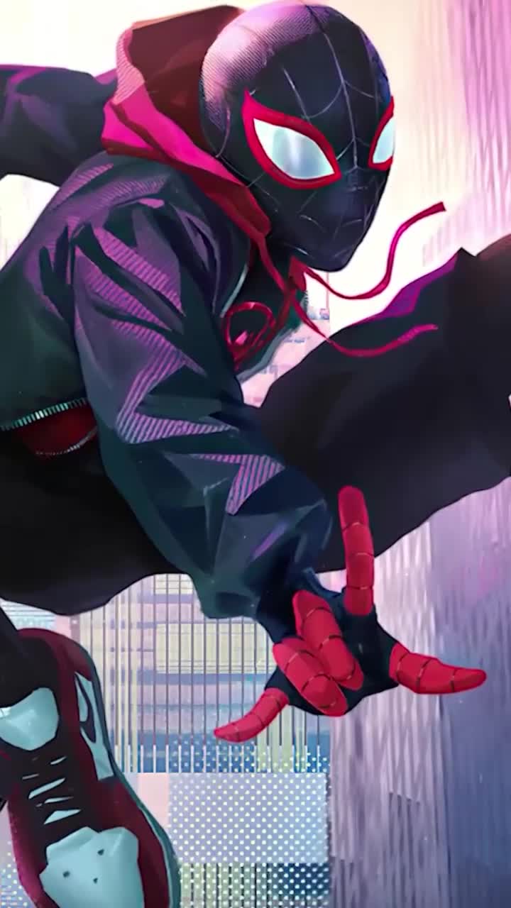 Android  iOS iphone Mobile Miles Morales Spider Man Free Live Wallpaper