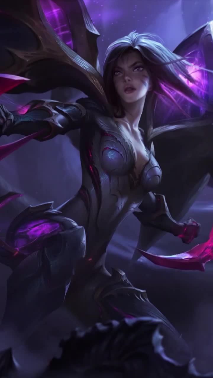 iPhone and Android Kai Sa League Of Legends Live Phone Wallpaper