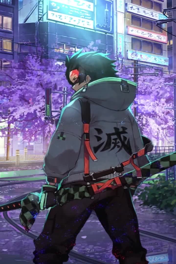 Tanjiro Kamado Demon Slayer Wallpaper of Anime