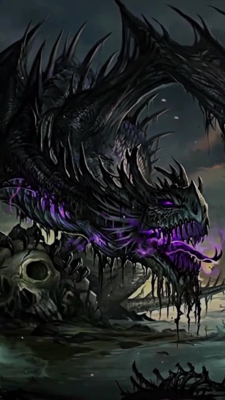 Live Phone Black Dragon Wallpaper To iPhone And Android