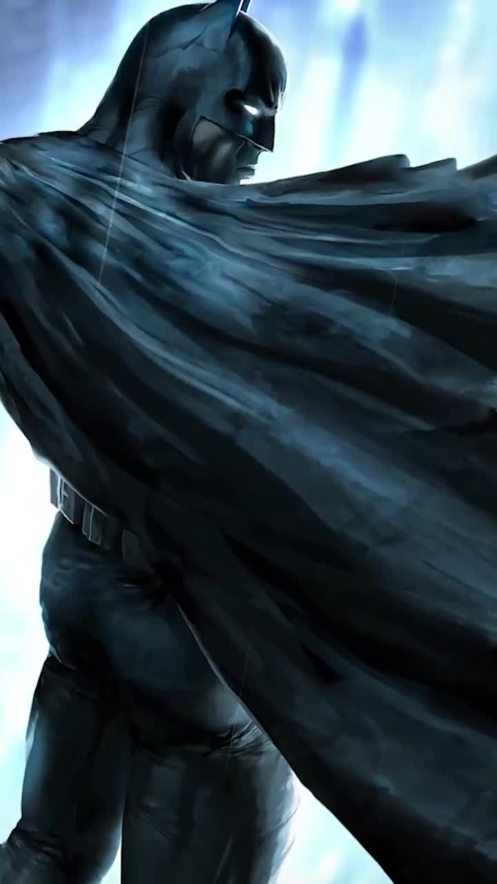 Android  iOS iphone Mobile Batman Gotham City Night Rain Free Wallpaper