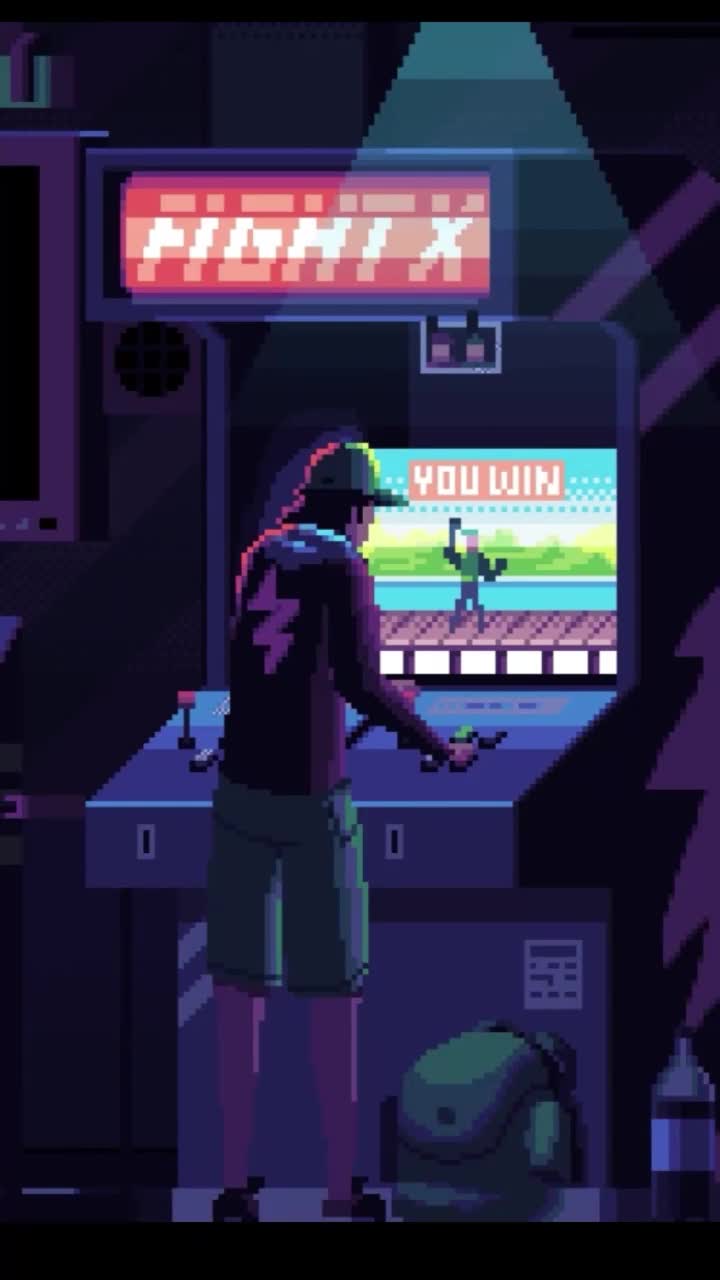 Live Phone Arcade Gamer Pixel Wallpaper To iPhone And Android