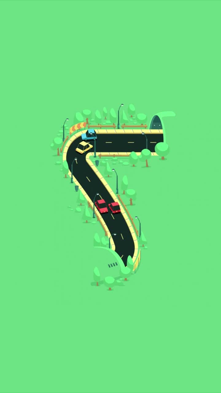 iPhone and Android Endless Road Live Phone Wallpaper