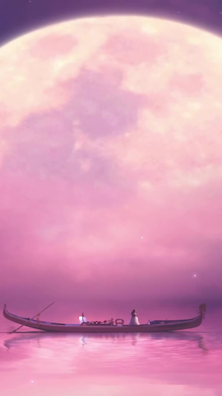 iPhone  Android Lone Boat Live Wallpaper for Phone