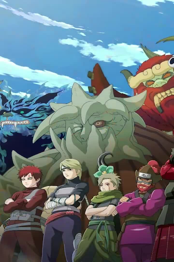 Naruto Characters Wallpaper of Anime