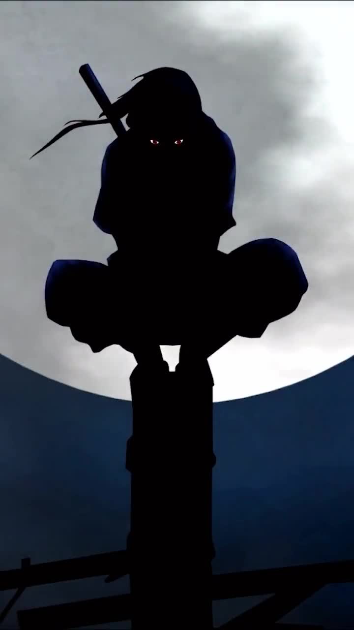 iPhone  Android Itachi Uchiha Moonlight Phone Live Wallpaper