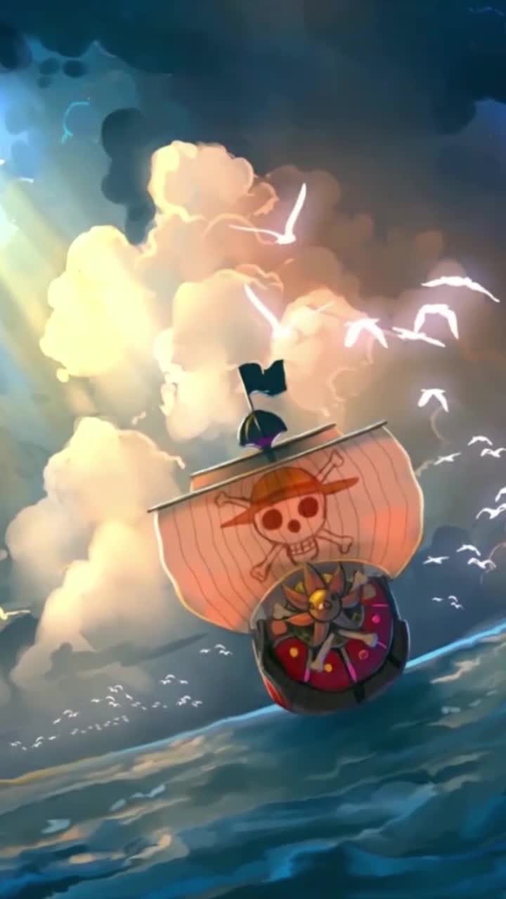 iPhone and Android One Piece Ship Live Phone Wallpaper