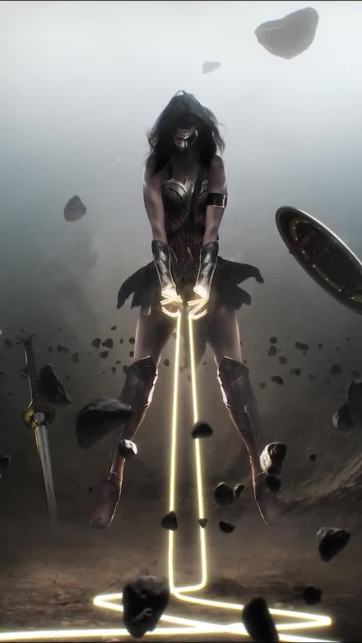 iPhone  Android Dc Wonder Woman Bosslogic 4k Phone Live Wallpaper