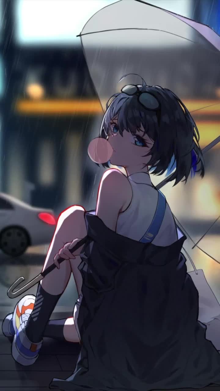 Android  iOS iphone Mobile Seele Vollerei Bubble Gum Honkai Impact 3rd Live Wallpaper