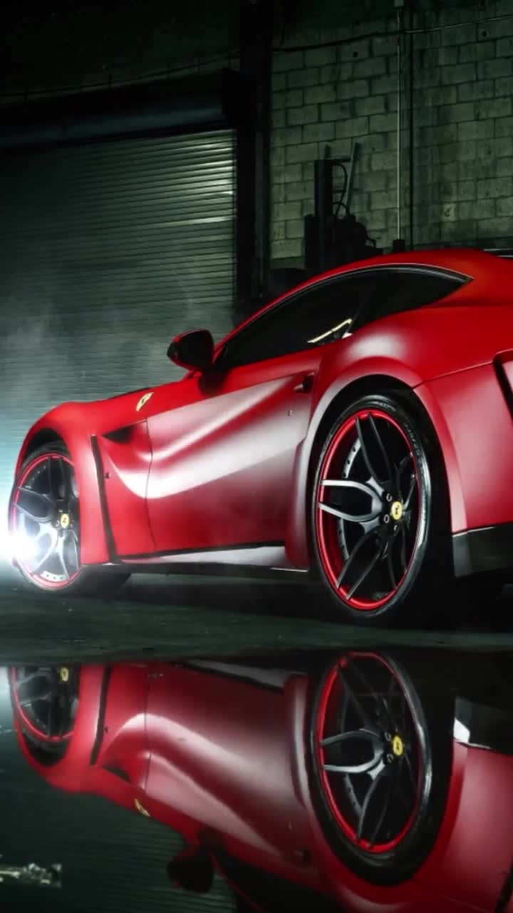 Android  iOS iphone Mobile Ferrari 458 Italia Free Live Wallpaper