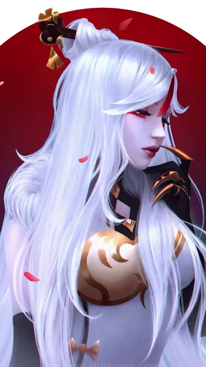 iPhone  Android Ningguang Genshin Impact Anime Phone Live Wallpaper