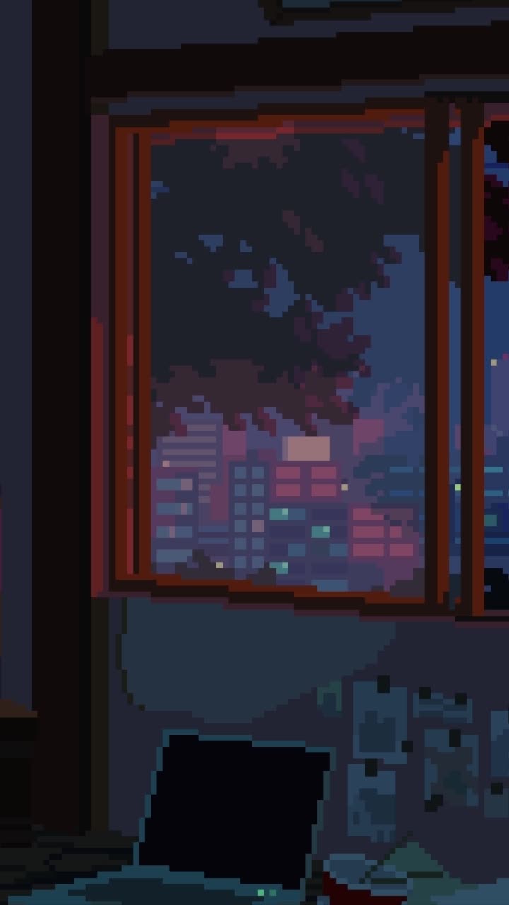 iPhone and Android Pixel Night Room Live Phone Wallpaper