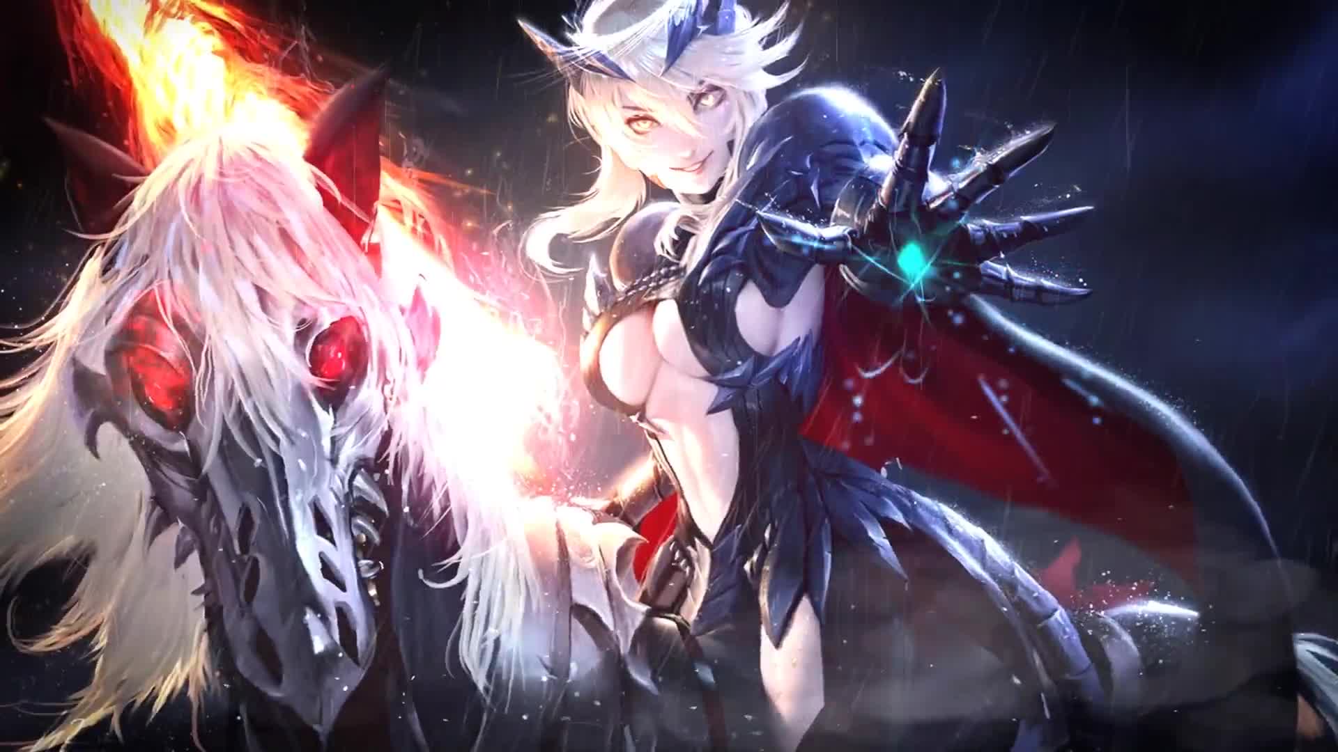 Night Maiden Anime Live Wallpaper