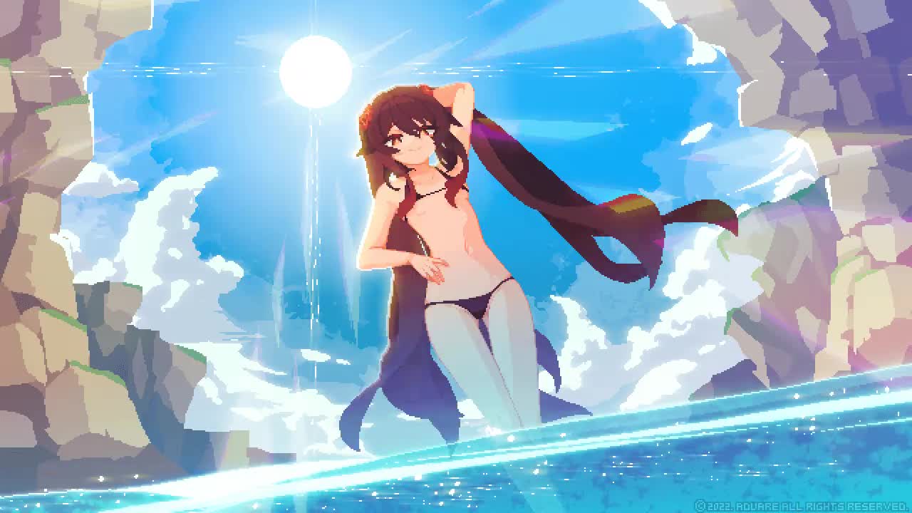 Hutao Summer 8-bit Live Wallpaper