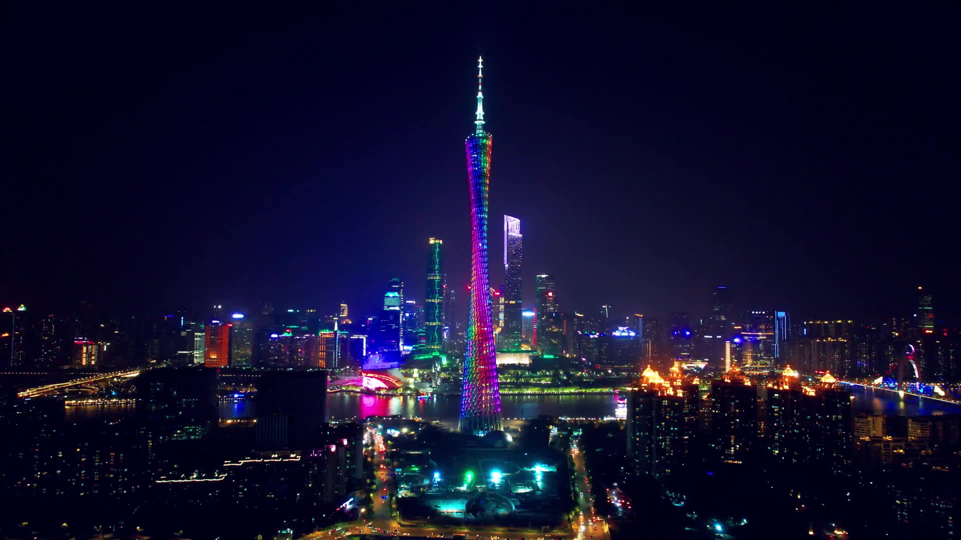 City Night007 Lively Wallpaper