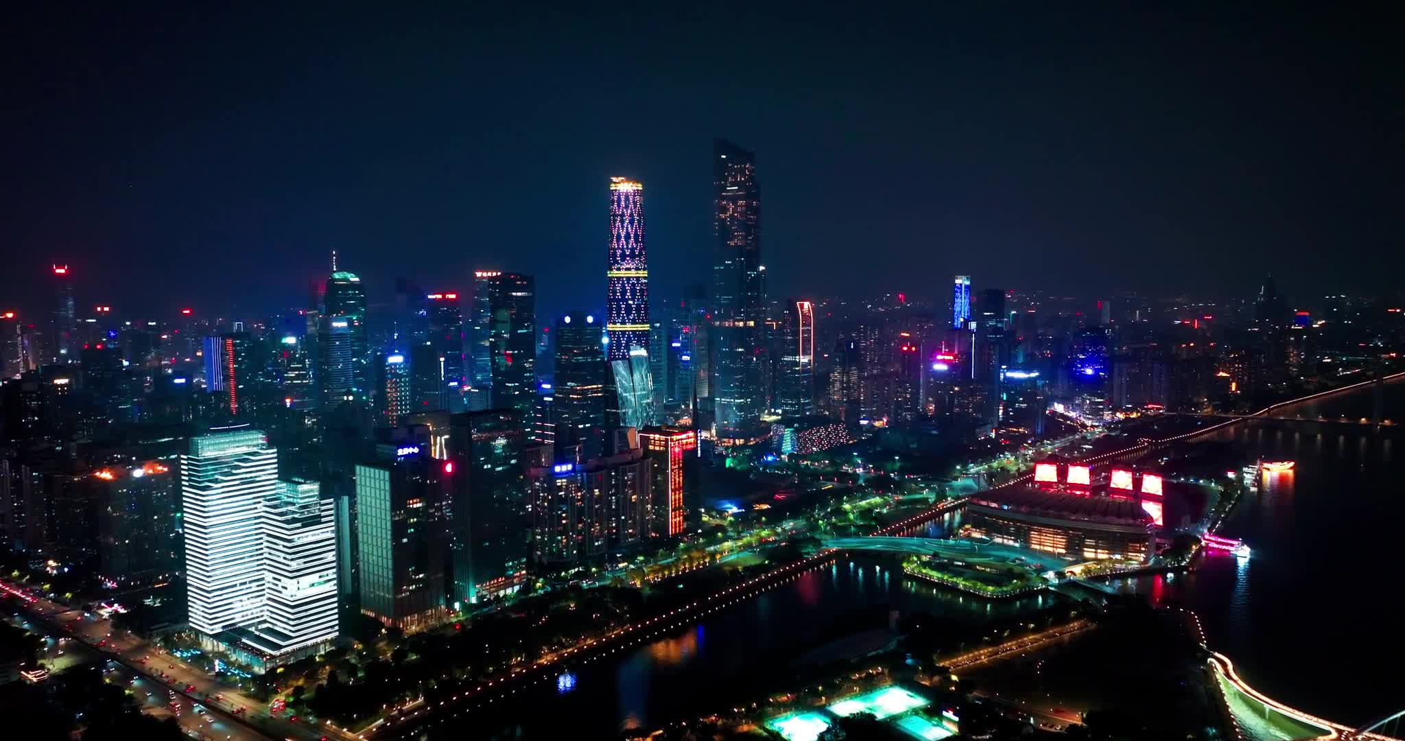 City Night011 Lively Wallpaper