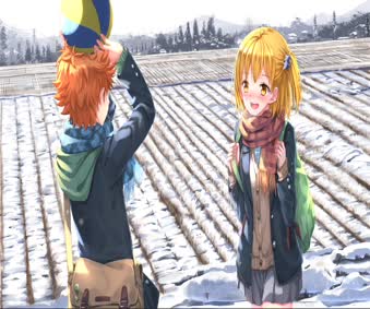 Haikyuu Hinata x Yachi Live Wallpaper
