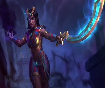 Gods Unchained Neferu Live Wallpaper