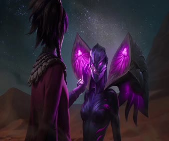 Taliyah X Kaisa - Hollowspun Video Wallpaper