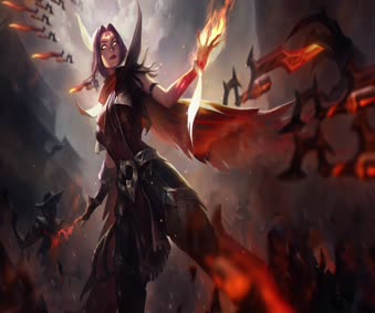 LOL western knife girl Live Wallpaper