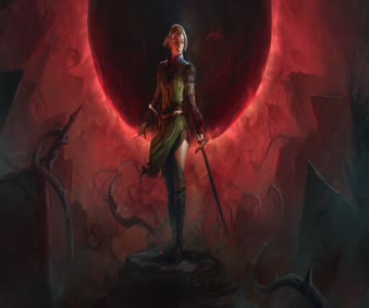 Renfri Gwent Animated Wallpaper