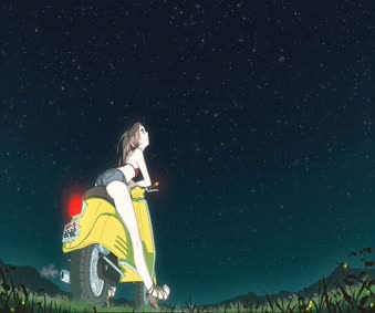 Looking The Starry Sky Live Wallpaper