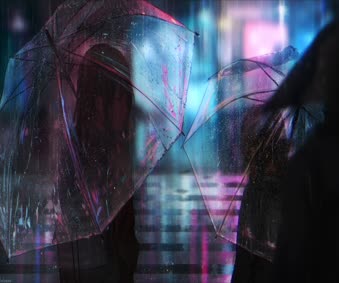 Girl Looking Back Live Wallpaper